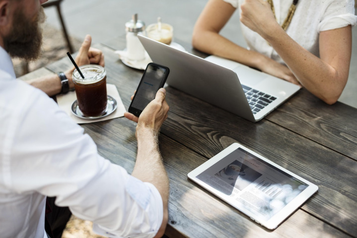 small business meeting coffee branding marketing